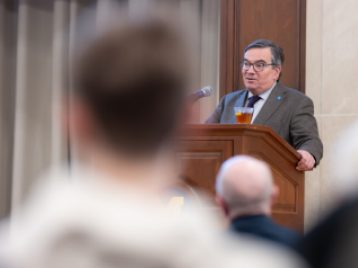 The Orren C. Mohler Prize Lecture, “Building ESO’s Extremely Large Telescope: a unique adventure” presented by guest speaker Xavier Barcons. 